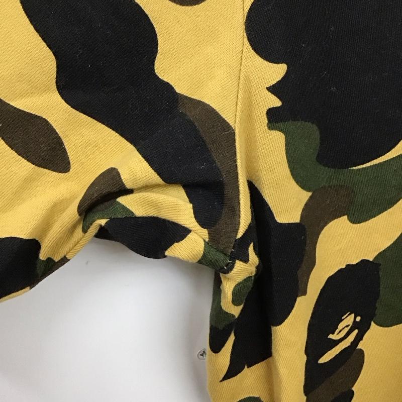 アベイシングエイプ A BATHING APE Tシャツ 半袖 半袖カットソー プリントTシャツ クルーネックカットソー L カモフラージュ柄・迷彩 マルチカラー / マルチカラー /  メンズ USED 古着 中古 10130967