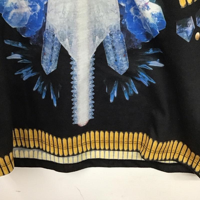 ザラメン ZARA MAN Tシャツ 半袖 半袖カットソー プリントTシャツ クルーネックカットソー L プリント マルチカラー / マルチカラー /  メンズ USED 古着 中古 10131131