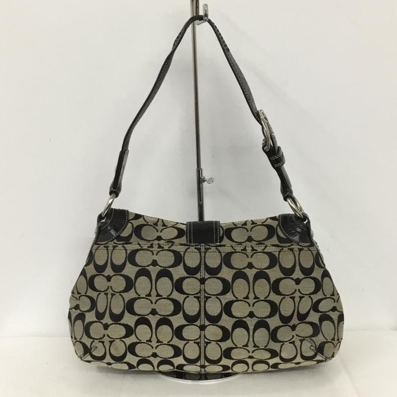 コーチ COACH ハンドバッグ ハンドバッグ F15203 ワンショルダー 総柄 黒 / ブラック /  レディース USED 古着 中古 10138051
