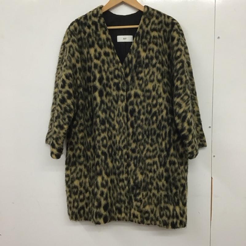 スライ SLY コート コート一般 0309AB30-1000 SHAGGY LEOPARD COAT FREE 総柄 マルチカラー / マルチカラー /  レディース USED 古着 中古 10140214
