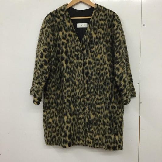 スライ SLY コート コート一般 0309AB30-1000 SHAGGY LEOPARD COAT FREE 総柄 マルチカラー / マルチカラー /  レディース USED 古着 中古 10140214
