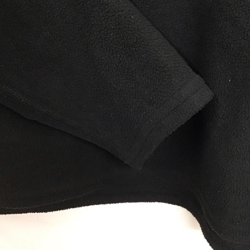 ザノースフェイス THE NORTH FACE ジャケット、上着 ジャケット、ブレザー フリース ハーフジップ S ロゴ、文字 黒 / ブラック /  メンズ USED 古着 中古 10143270