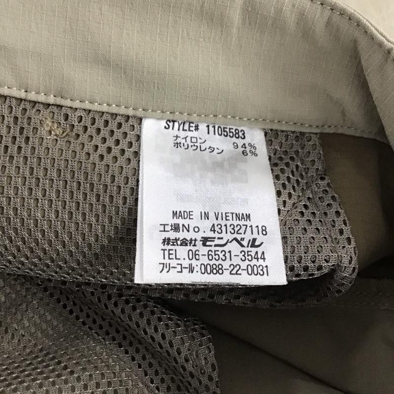 モンベル mont-bell パンツ ショートパンツ 1105583 O.D.ラップ ショーツ M ロゴ、文字 マルチカラー / マルチカラー /  レディース USED 古着 中古 10147653