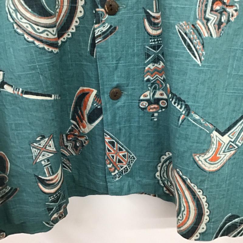 サンサーフ SUN SURF シャツ、ブラウス 半袖 半袖シャツ プリントシャツ ポケットシャツ アロハシャツ M プリント マルチカラー / マルチカラー /  メンズ USED 古着 中古 10136231