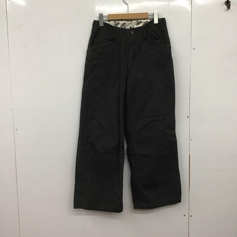 ベンデイビス BEN DAVIS パンツ ワークパンツ、ペインターパンツ ワークパンツ ワイドパンツ カジュアルパンツ 30インチ ロゴ、文字 ダークグレー / ダークグレー /  メンズ USED 古着 中古 10148150