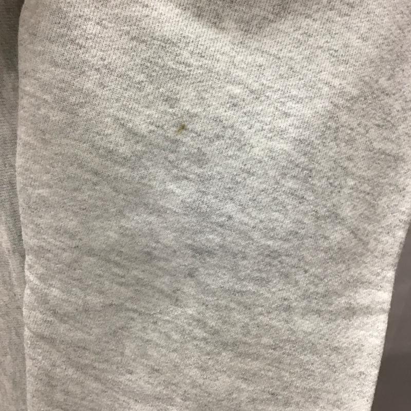チャンピオン Champion トレーナー 長袖 長袖トレーナー スウェット クルーネック リブスウェットカットソー XL ロゴ、文字 灰 / グレー /  メンズ USED 古着 中古 10113161