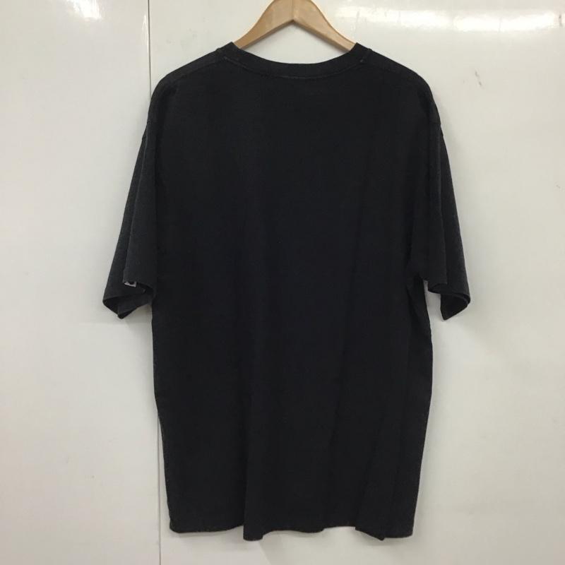 アベイシングエイプ A BATHING APE Tシャツ 半袖 XL 無地 黒 / ブラック /  メンズ USED 古着 中古 10134974