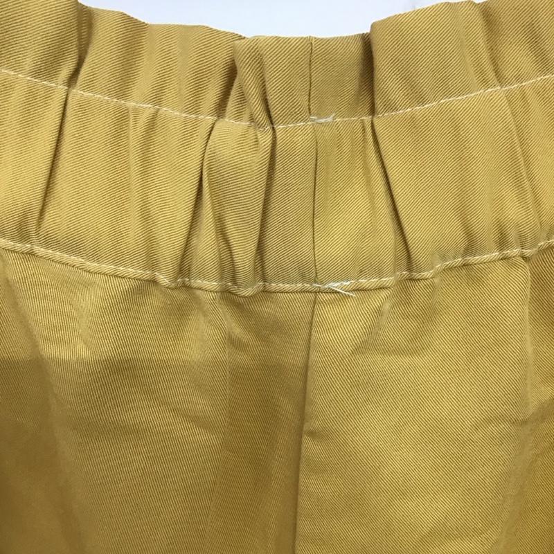 ザラ ZARA パンツ スラックス S 無地 マスタード / マスタード /  レディース USED 古着 中古 10133393