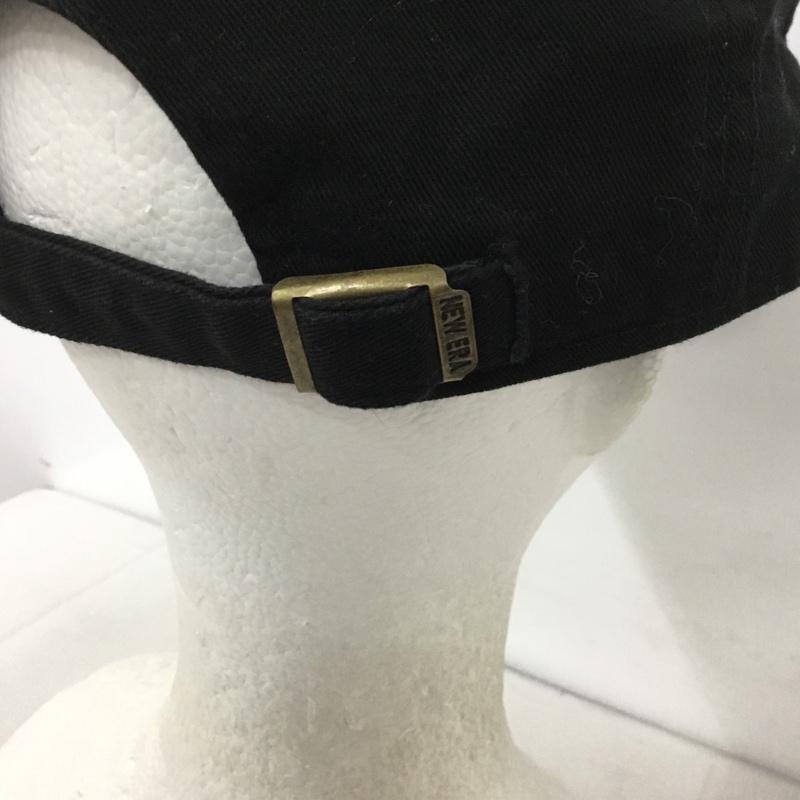 エックスガール X-girl 帽子 キャップ NEW ERA コットン ミルズロゴ 9THIRTY コラボレーション ロゴ、文字 黒 / ブラック /  レディース USED 古着 中古 10128825