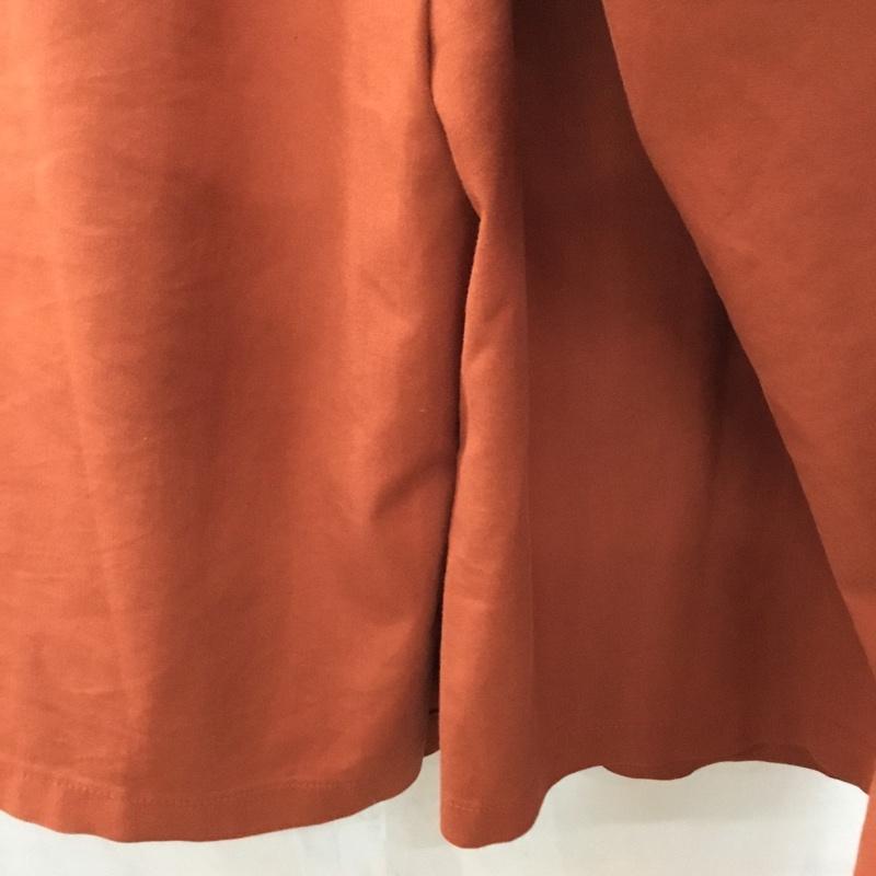 ザラ ZARA TRAFALUC スカート ロングスカート ロングスカート フレアスカート カジュアルスカート S 無地 橙 / オレンジ /  レディース USED 古着 中古 10112221