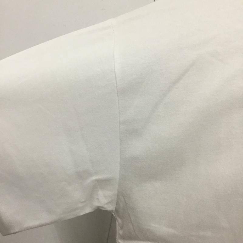 フリークスストア FREAK S STORE Tシャツ 半袖 半袖カットソー プリントTシャツ クルーネックカットソー L 無地 白 / ホワイト /  メンズ USED 古着 中古 10120837