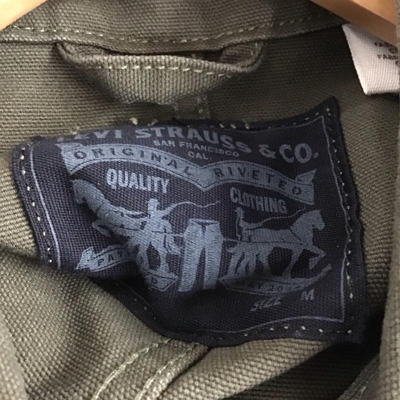 リーバイストラウスアンドコー Levi Strauss & co. ジャケット、上着 ジャケット、ブレザー pc9-19294-0011 カバーオール カジュアルジャケット M 無地 カーキ / カーキ /  メンズ USED 古着 中古 10144808