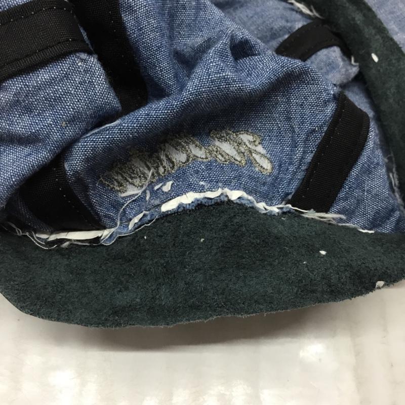 ダッパーズ DAPPER S 帽子 キャップ シャンブレー ロゴ、文字 水色 / ライトブルー /  メンズ USED 古着 中古 10111235