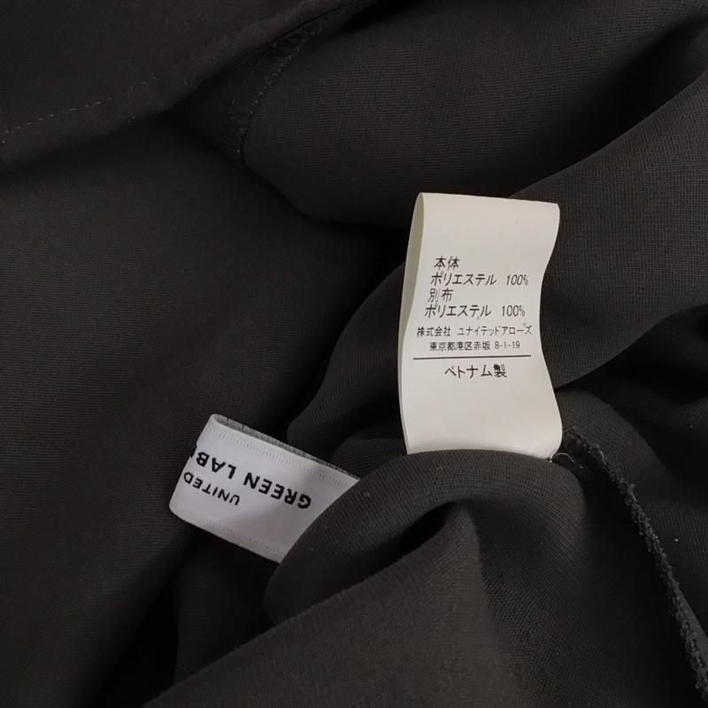 ユナイテッドアローズグリーンレーベルリラクシング UNITED ARROWS green label relaxing シャツ、ブラウス 七分袖 3511-167-1218 無地 灰 / グレー /  レディース USED 古着 中古 10150150