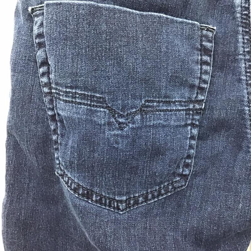 ディーゼル DIESEL パンツ デニム、ジーンズ イージーパンツ ジョグジーンズ ストレッチ W23 無地 青 / ブルー /  レディース USED 古着 中古 10114593