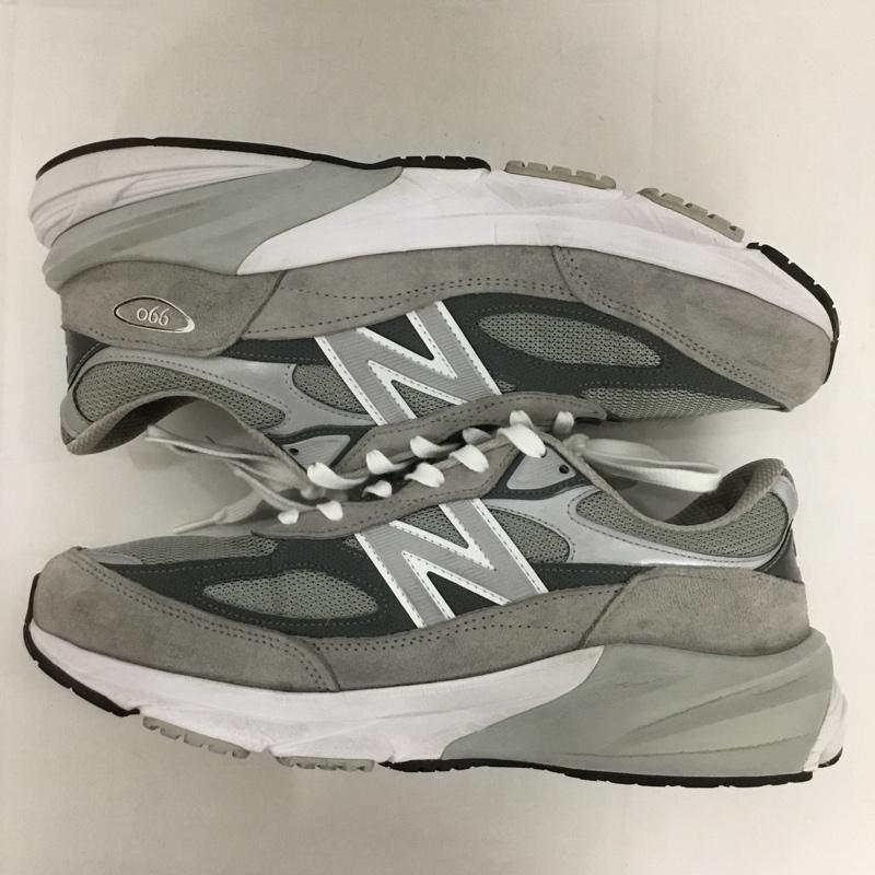 ニューバランス New Balance スニーカー スニーカー M990GL6 Made in USA 28.5cm 箱有 28.5cm ロゴ、文字 灰 / グレー / X 白 / ホワイト /  メンズ USED 古着 中古 10124378