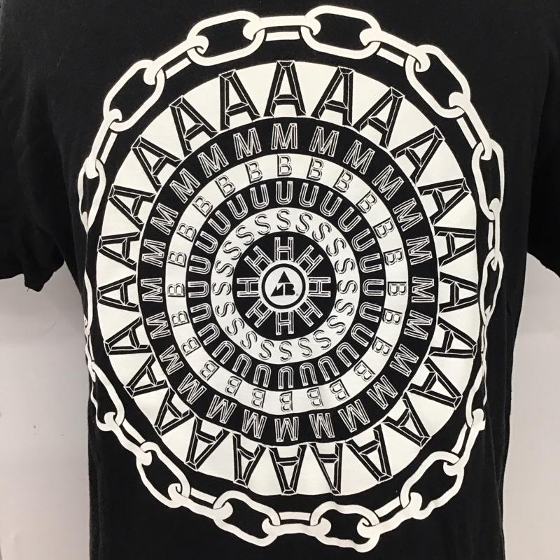 アンブッシュ AMBUSH Tシャツ 半袖 クルーネック プリント L ロゴ、文字 黒 / ブラック /  メンズ USED 古着 中古 10123302