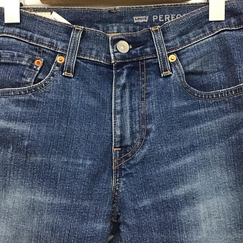 リーバイストラウスアンドコー Levi Strauss & co. パンツ デニム、ジーンズ デニムパンツ スリムパンツ カジュアルパンツ ストレッチパンツ 28インチ 無地 インディゴ / インディゴ /  メンズ USED 古着 中古 10148911