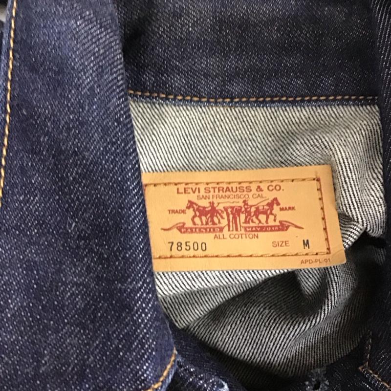 リーバイス Levi s ジャケット、上着 ジャケット、ブレザー pcl01j-33221i デニムジャケット Gジャン M 無地 インディゴ / インディゴ /  レディース USED 古着 中古 10128357