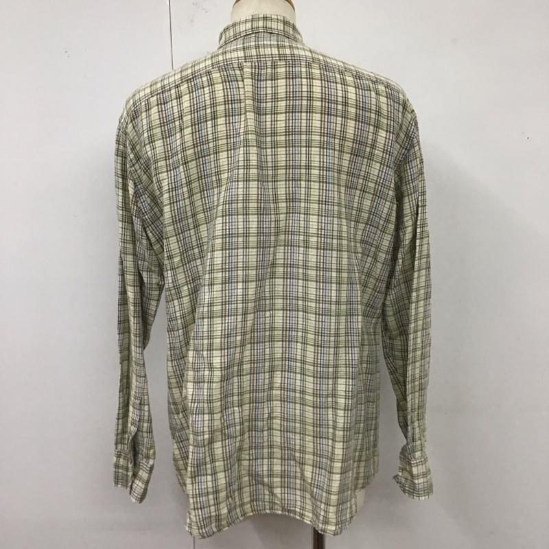 ジェイクルー J.CREW シャツ、ブラウス 長袖 長袖シャツ カラーシャツ ポケットシャツ 長袖カットソー チェックシャツ 90 00s M チェック マルチカラー / マルチカラー /  メンズ USED 古着 中古 10119908