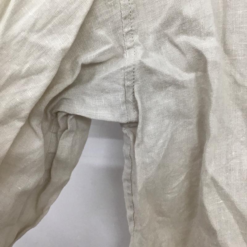 ケービーエフプラス KBF+ シャツ、ブラウス 長袖 KP15-23N170 リネン ビッグシャツ ONE SIZE 無地 ベージュ / ベージュ /  レディース USED 古着 中古 10147741