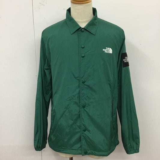 ザノースフェイス THE NORTH FACE ジャケット、上着 ジャケット、ブレザー np22030 コーチジャケット ナイロンジャケット アウター XL ロゴ、文字 緑 / グリーン /  メンズ USED 古着 中古 10120848