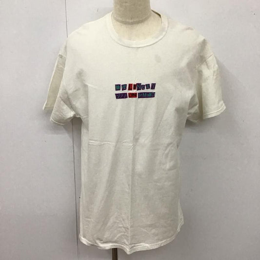 ロンリー LONELY論理 Tシャツ 半袖 半袖カットソー プリントTシャツ クルーネックカットソー XL ロゴ、文字 白 / ホワイト /  メンズ USED 古着 中古 10113909