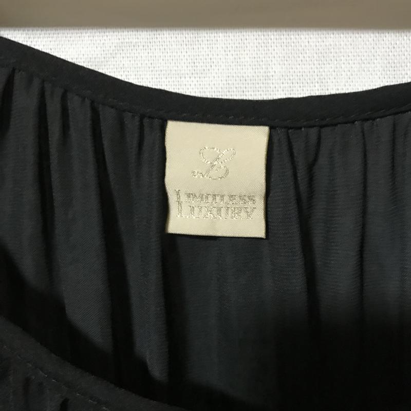 リミットレスラグジュアリー LIMITLESS LUXURY ワンピース ミニスカート 無地 黒 / ブラック /  レディース USED 古着 中古 10013625