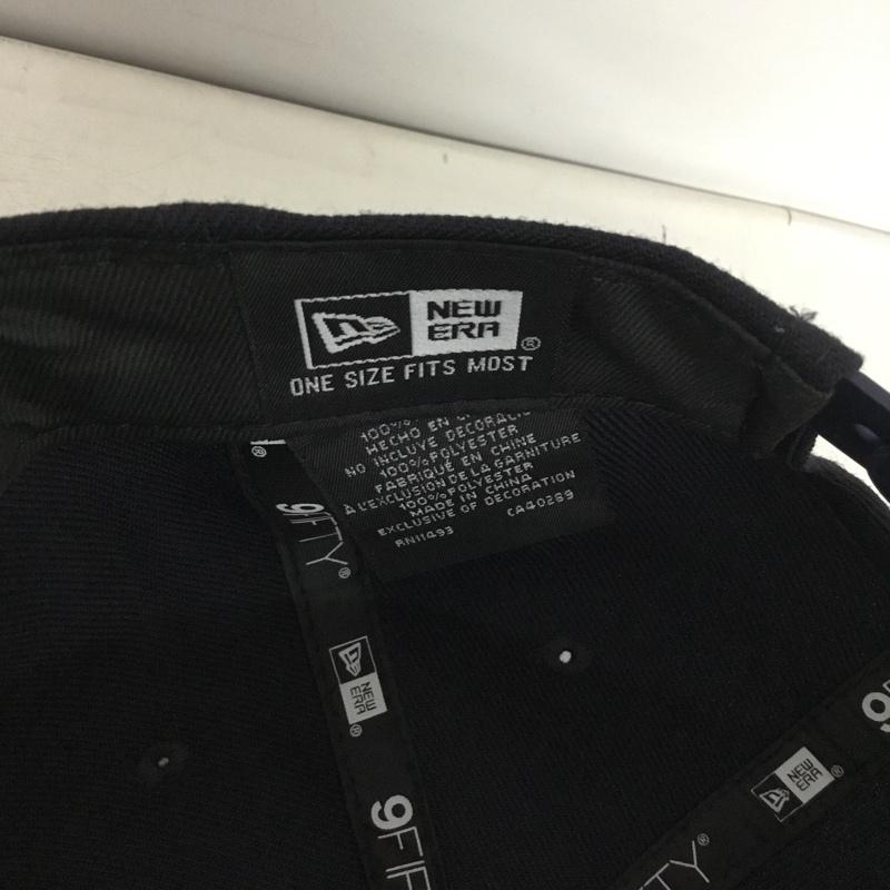 ニューエラ NEW ERA 帽子 キャップ NY ニューヨークヤンキース 9FIFTY ロゴ、文字 紺 / ネイビー /  メンズ USED 古着 中古 10150602
