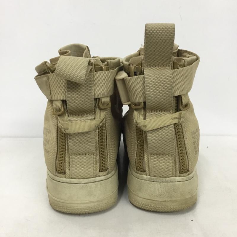 ナイキ NIKE スニーカー スニーカー 917753-200 SF AF 1 MID 28cm 28.0cm ロゴ、文字 ベージュ / ベージュ /  メンズ USED 古着 中古 10141548