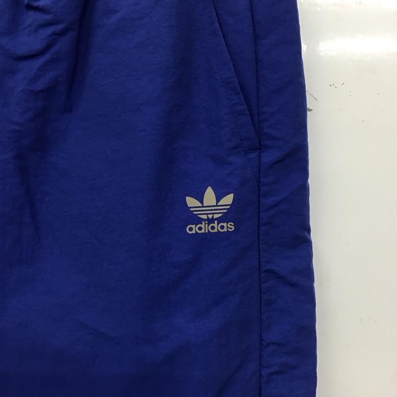 アディダス adidas ボトムス ボトムス GD2328 M 無地 X ロゴ、文字 青 / ブルー /  レディース USED 古着 中古 10149055