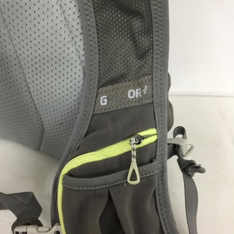グレゴリー GREGORY リュックサック、デイパック リュックサック、デイバッグ ランニングバックパック TEMPO5 ロゴ、文字 灰 / グレー /  メンズ USED 古着 中古 10146910