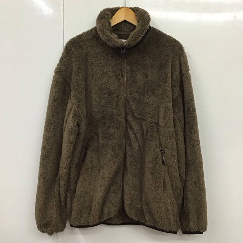 ジョンブル Johnbull ジャケット、上着 ジャンパー、ブルゾン ジップアップジャケット フリースジャケット アウター M 無地 茶 / ブラウン /  メンズ USED 古着 中古 10131547
