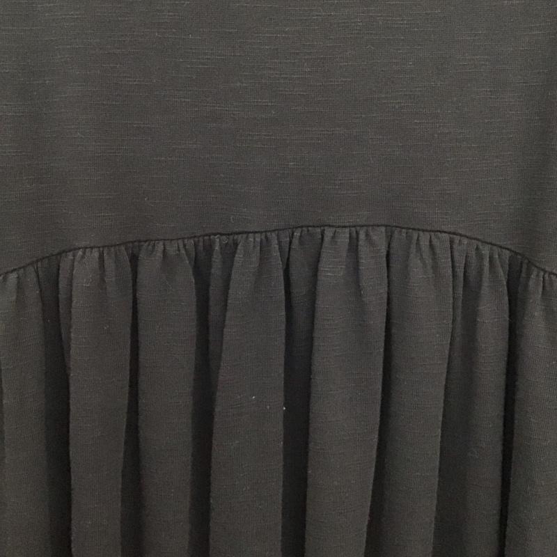 メルロー merlot ワンピース ロングスカート FREE 無地 黒 / ブラック /  レディース USED 古着 中古 10131534