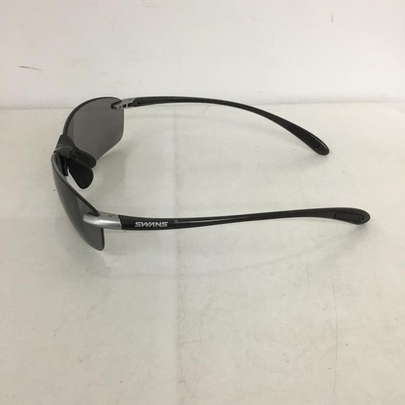 スワンズ Swans めがね・サングラス サングラス SALF-0051 偏光レンズモデル スポーツサンダル 箱有 ロゴ、文字 黒 / ブラック /  メンズ USED 古着 中古 10141075