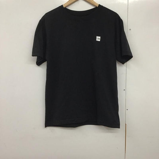 ザノースフェイス THE NORTH FACE Tシャツ 半袖 nt32147 ショートスリーブスモールボックスロゴティー プリントTシャツ L ロゴ、文字 黒 / ブラック /  メンズ USED 古着 中古 10140964