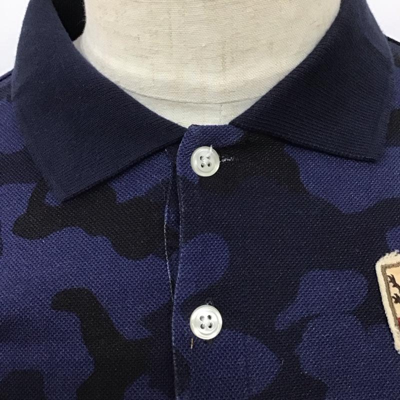 オロビアンコ Orobianco ポロシャツ 半袖 半袖ポロシャツ カラーシャツ 半袖カットソー M カモフラージュ柄・迷彩 マルチカラー / マルチカラー /  メンズ USED 古着 中古 10113755