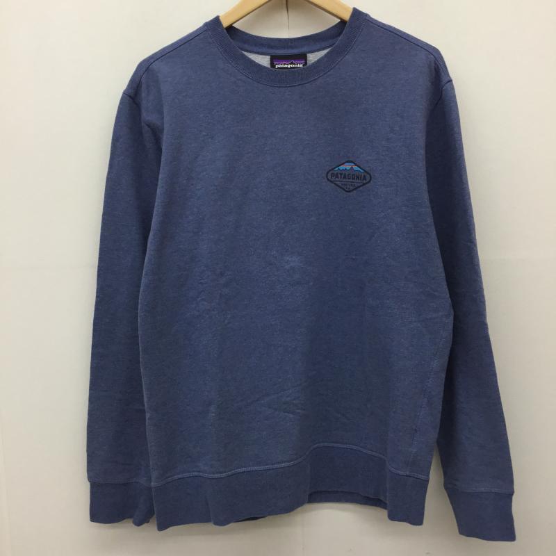 パタゴニア patagonia トレーナー 長袖 39423FA15 S プリント 青 / ブルー /  メンズ USED 古着 中古 10141442