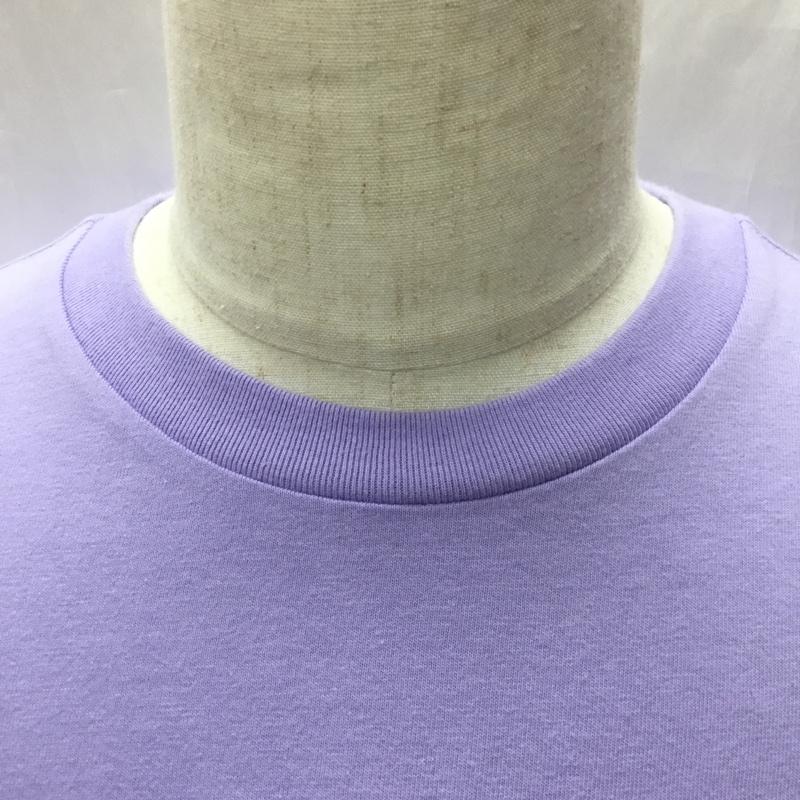 ギャップ GAP Tシャツ 半袖 857897-03 クルーネック バックプリント M ロゴ、文字 紫 / パープル /  メンズ USED 古着 中古 10111343