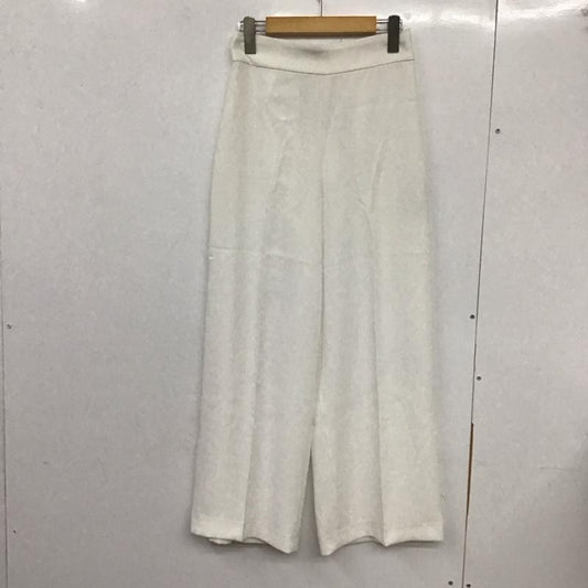 ザラ ZARA ボトムス ボトムス XS 無地 白 / ホワイト /  レディース USED 古着 中古 10132432