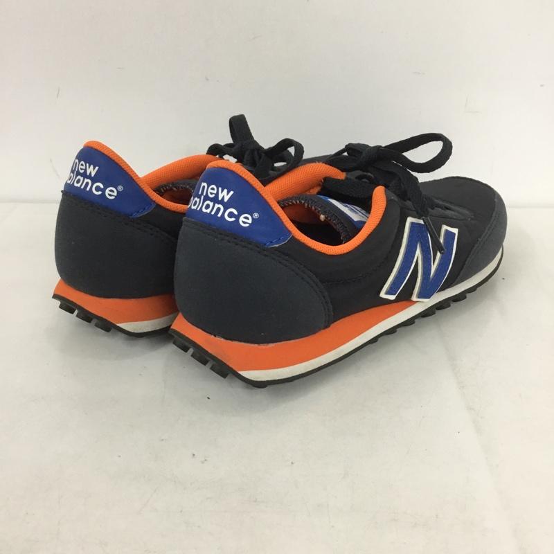 ニューバランス New Balance スニーカー スニーカー U410BBY 22.5cm 22.5cm ロゴ、文字 紺 / ネイビー / X 橙 / オレンジ /  レディース USED 古着 中古 10140474