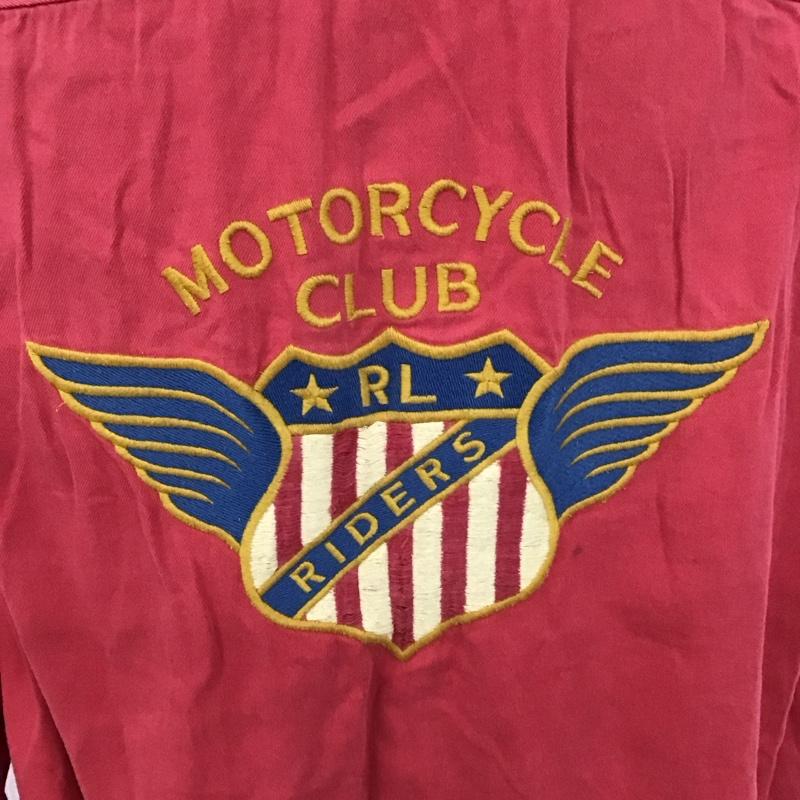 ラルフローレン RALPHLAUREN シャツ、ブラウス 長袖 80年代 9 刺繍 赤 / レッド /  メンズ USED 古着 中古 10111087