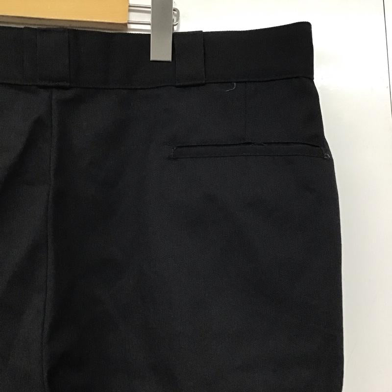 ディッキーズ Dickies パンツ ショートパンツ ハーフパンツ ショートパンツ カジュアルパンツ 40インチ ロゴ、文字 黒 / ブラック /  メンズ USED 古着 中古 10145058
