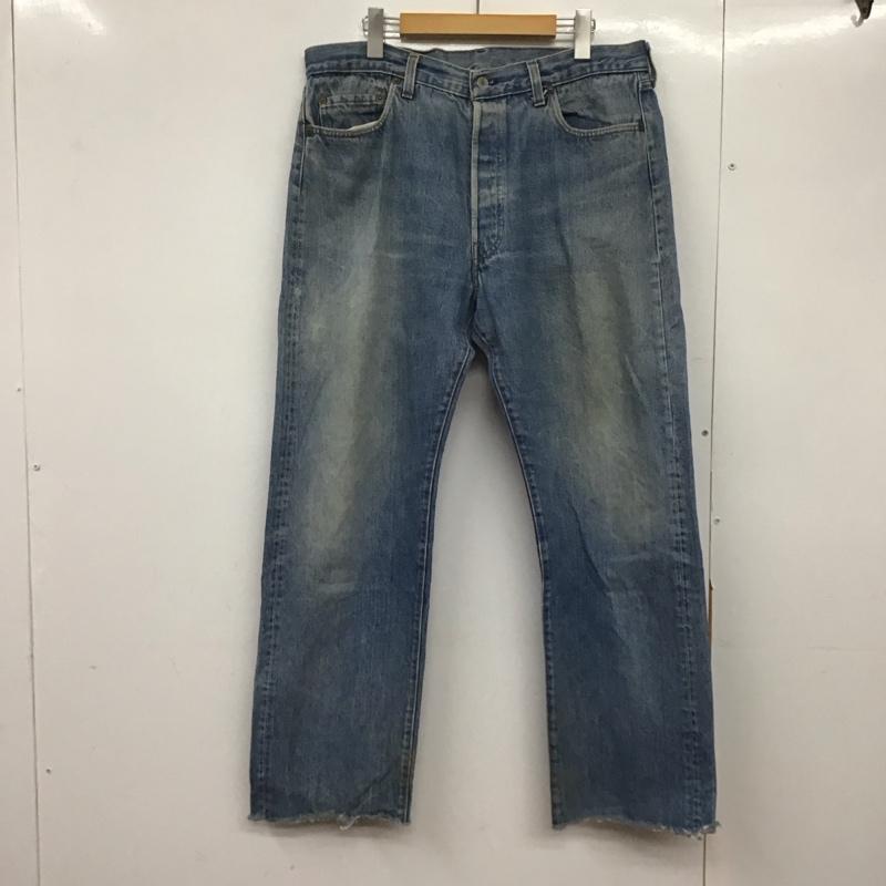 リーバイス Levi s パンツ デニム、ジーンズ デニムパンツ ワイドパンツ カジュアルパンツ 無地 インディゴ / インディゴ /  メンズ USED 古着 中古 10145303