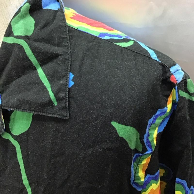 ポールスミス Paul Smith シャツ、ブラウス 半袖 半袖シャツ カラーシャツ 半袖カットソー プリントシャツ L プリント マルチカラー / マルチカラー /  メンズ USED 古着 中古 10117514
