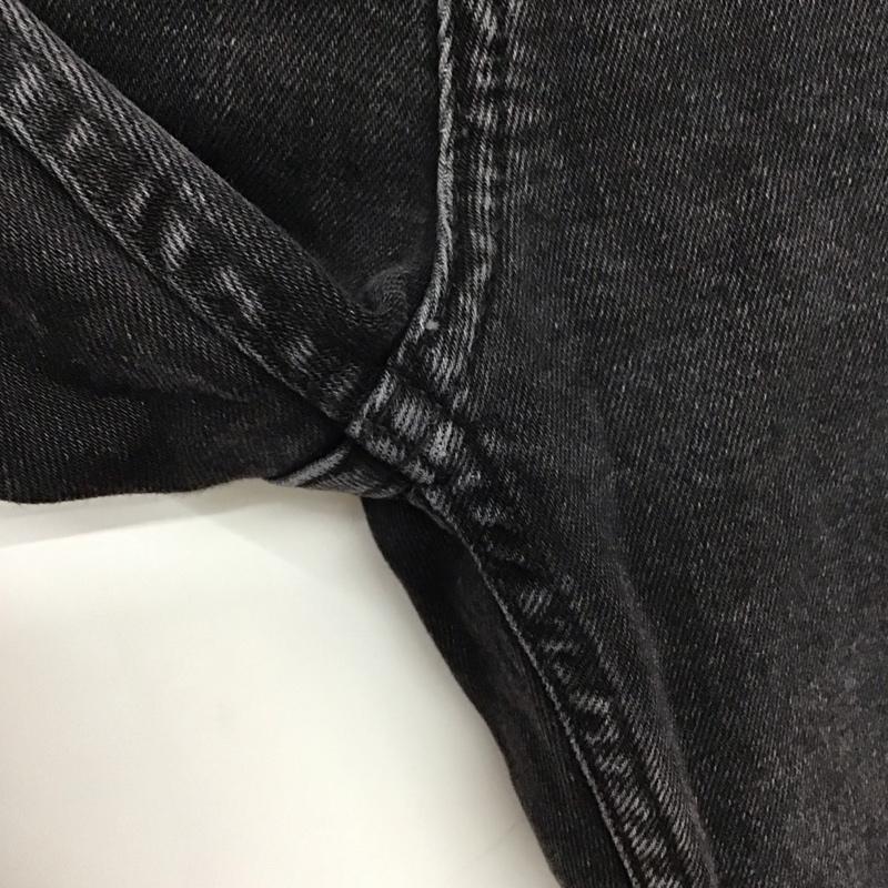 ザラ ZARA パンツ デニム、ジーンズ 38 無地 黒 / ブラック /  レディース USED 古着 中古 10150438