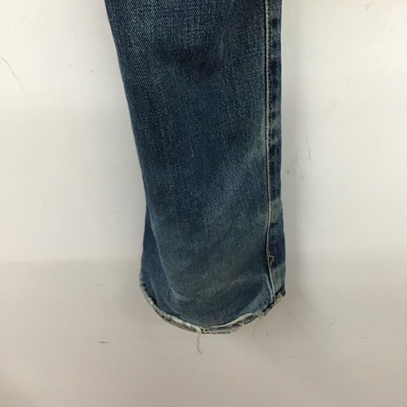 エヴィス EVISU パンツ デニム、ジーンズ 日本製 プリント 青 / ブルー /  メンズ USED 古着 中古 10133758