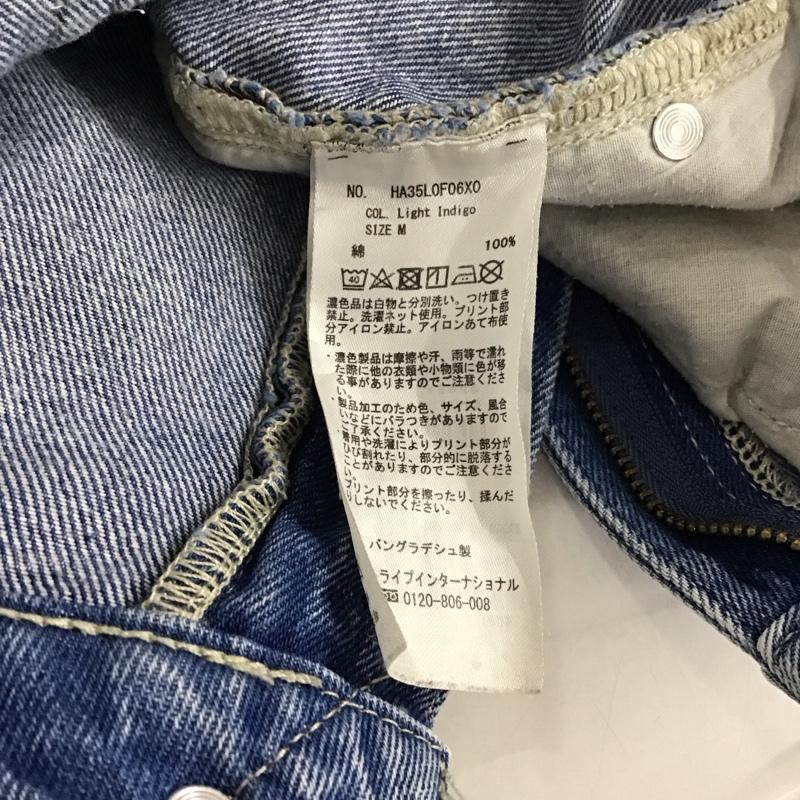 アメリカンホリック AMERICAN HOLIC パンツ デニム、ジーンズ M 無地 水色 / ライトブルー /  レディース USED 古着 中古 10142919