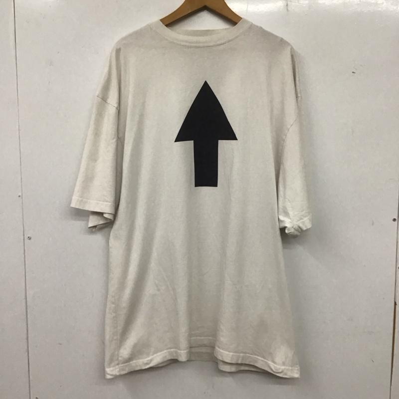 バレンシアガ BALENCIAGA Tシャツ 半袖 半袖カットソー プリントTシャツ クルーネックカットソー XXS プリント 白 / ホワイト /  メンズ USED 古着 中古 10136188