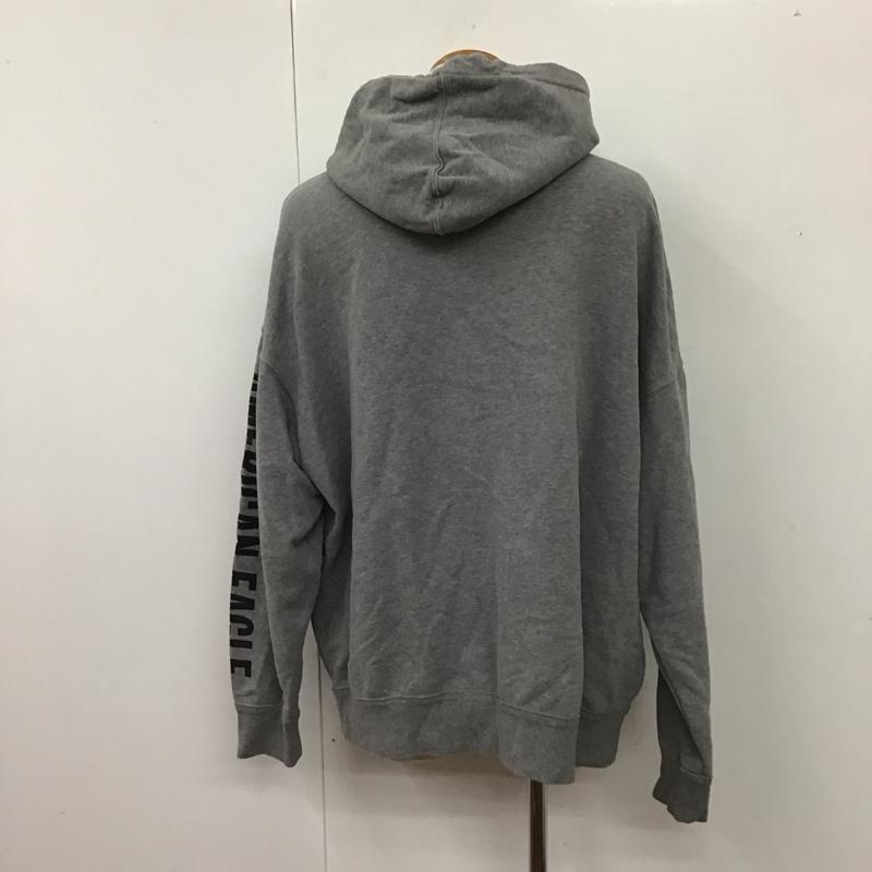 アメリカンイーグル AMERICANEAGLE パーカー 長袖 長袖パーカー フード付きパーカー スウェット トレーナー ロゴ、文字 灰 / グレー /  メンズ USED 古着 中古 10114185